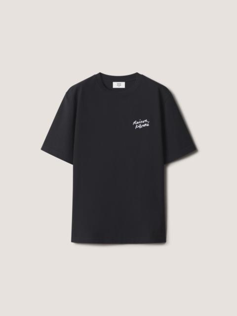 Maison Kitsuné MAISON KITSUNE HANDWRITING COMFORT TEE-SHIRT