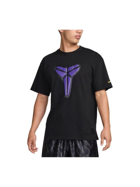 Nike Nike Kobe Max90 Basketball Short Sleeve Loose Fit T-shirt Black/Purple