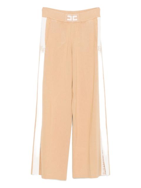 ELISABETTA FRANCHI logo trousers