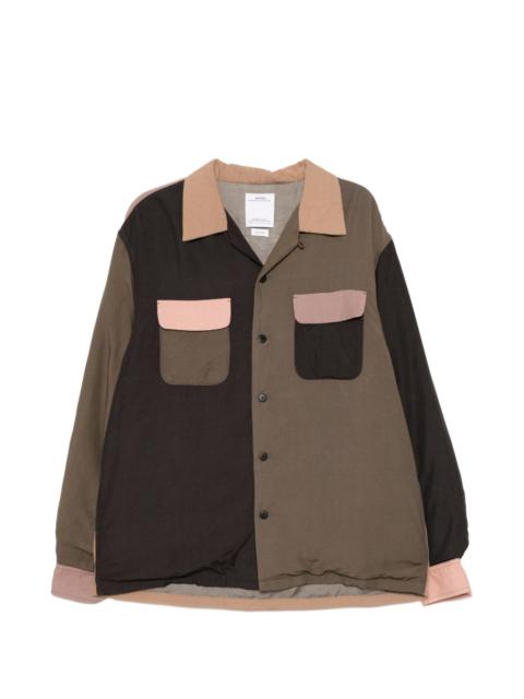 visvim colour-block panelled jacket