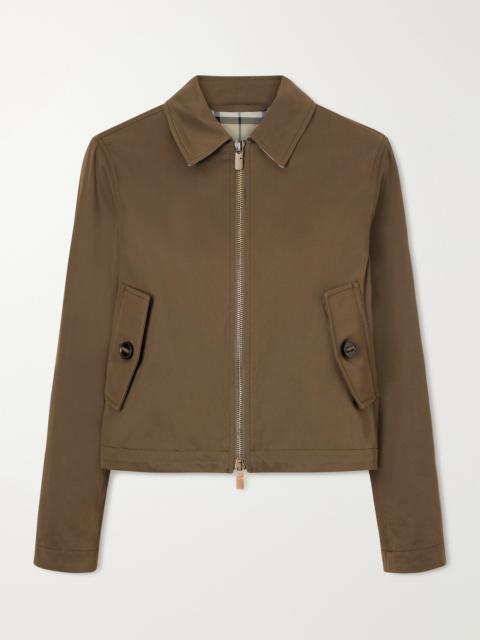Burberry Gabardine Capsule Cotton-blend Jacket