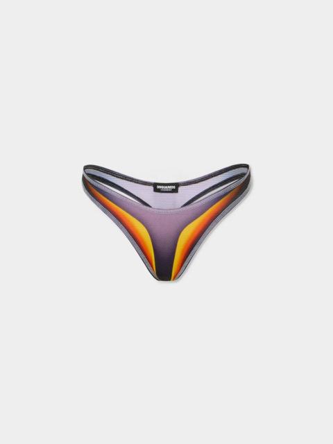 DSQUARED2 SKI LEAF THONG