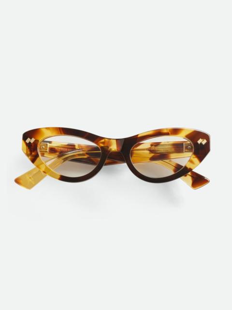 Bottega Veneta BV1354O Dizzy Cat Eye Eyeglasses