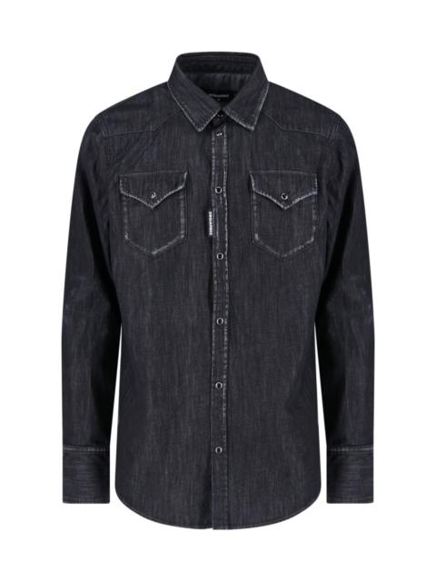 DSQUARED2 'FASHION WESTERN' DENIM SHIRT