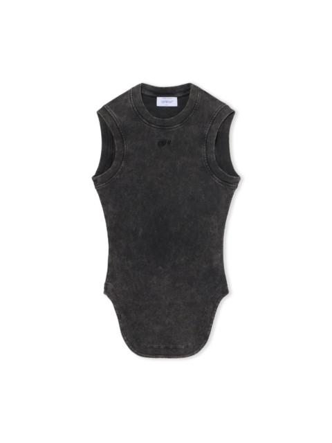 Off-White Off Stamp Rib Kat Top