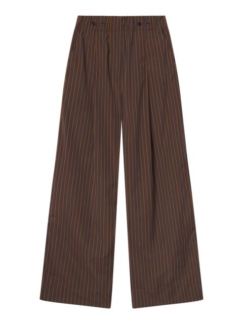 A.L.C. Emmett Striped Cotton Pant