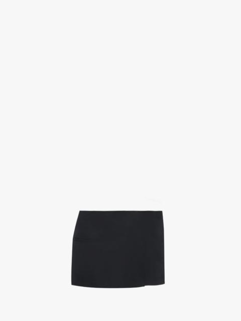 JW Anderson SIDE PANEL MINI SKIRT