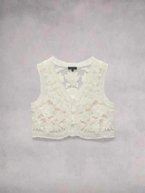 rag & bone Coralie Crochet Vest
Relaxed Fit
