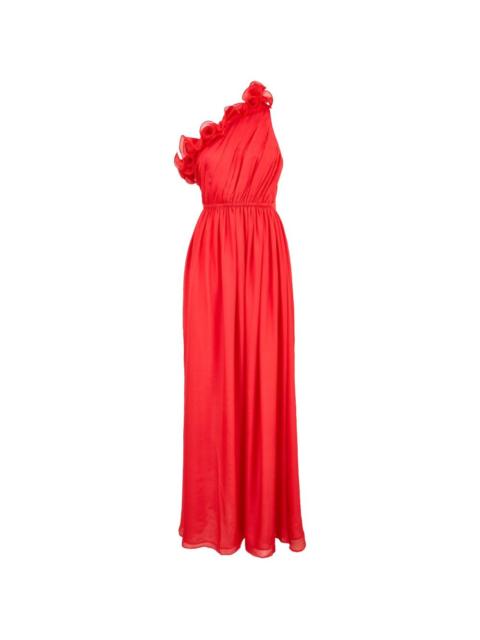LEO LIN Jenni one-shoulder maxi dress