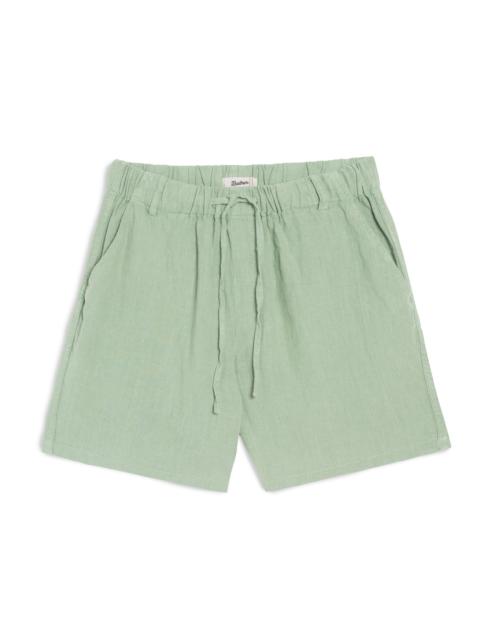 Bather Sage Linen Leisure Short