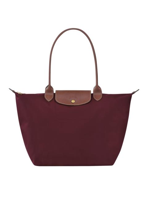 Longchamp Le Pliage Original L Tote bag Burgundy - Recycled canvas