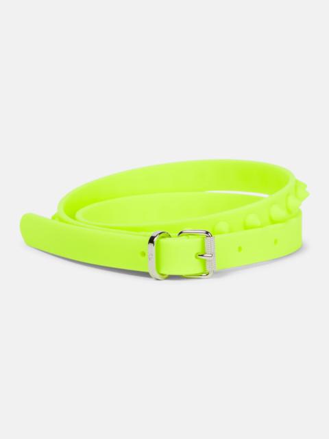 Loubispikes rubber belt