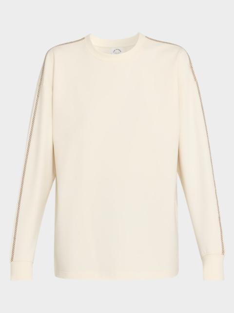 THE UPSIDE Hamsa Sunday Long-Sleeve Crewneck Sweatshirt