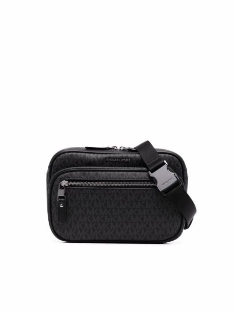 MICHAEL KORS monogram zipped belt bag