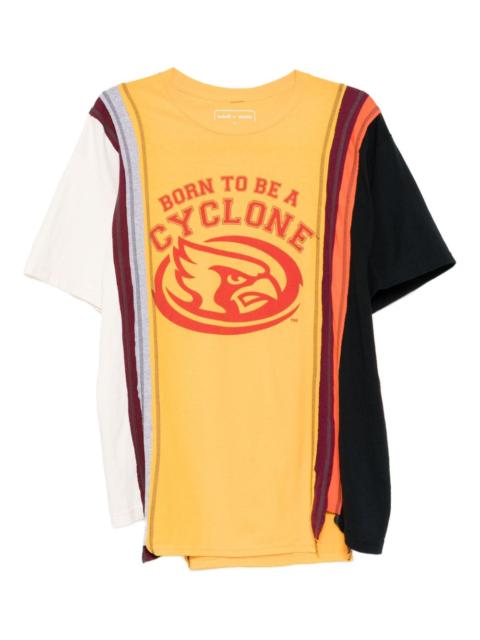 NEEDLES slogan-print T-shirt