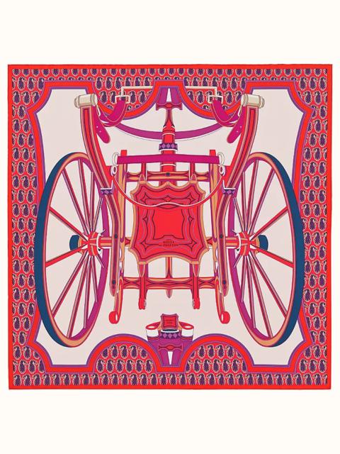 Hermès Les Roues de Phaeton scarf 90
