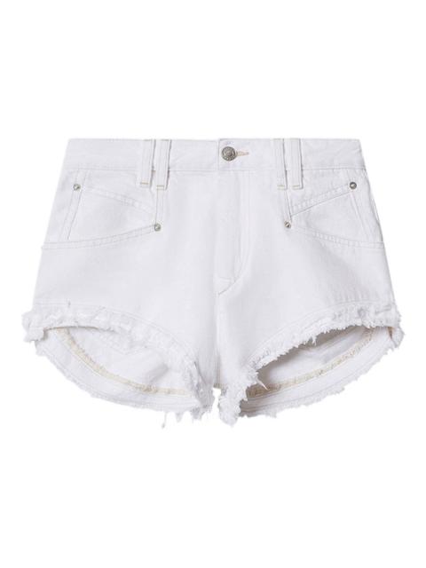 Isabel Marant Étoile Cotton denim mini shorts