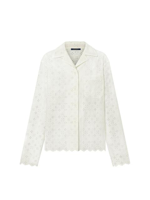 Louis Vuitton Broderie Anglaise Monogram Pajama Shirt