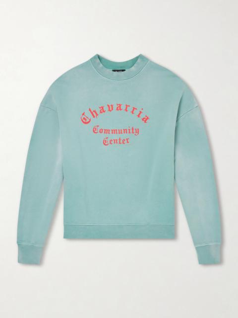 WILLY CHAVARRIA Community Center Hooligan Cotton Sweatshirt