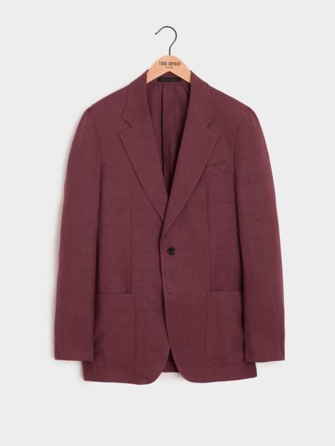 TODD SNYDER Italian Linen Sport Coat