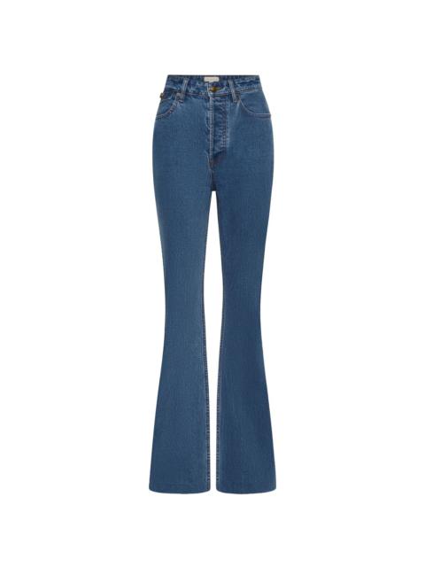 REBECCA VALLANCE Gisele flared jeans