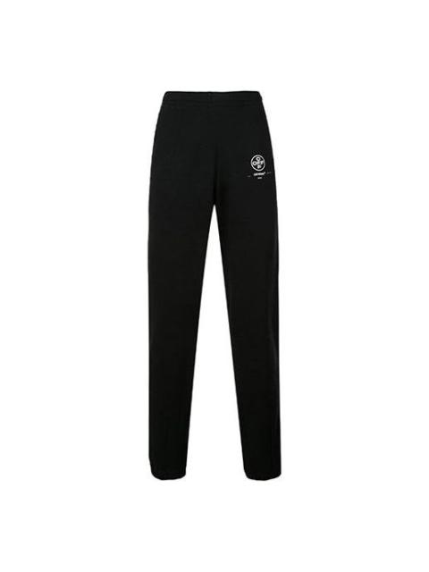 Off-White MENS Black Cotton Tracksuit Bottoms Black OMCH014R190030151028