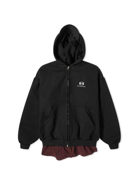 BALENCIAGA Balenciaga Runway Layered Hoody