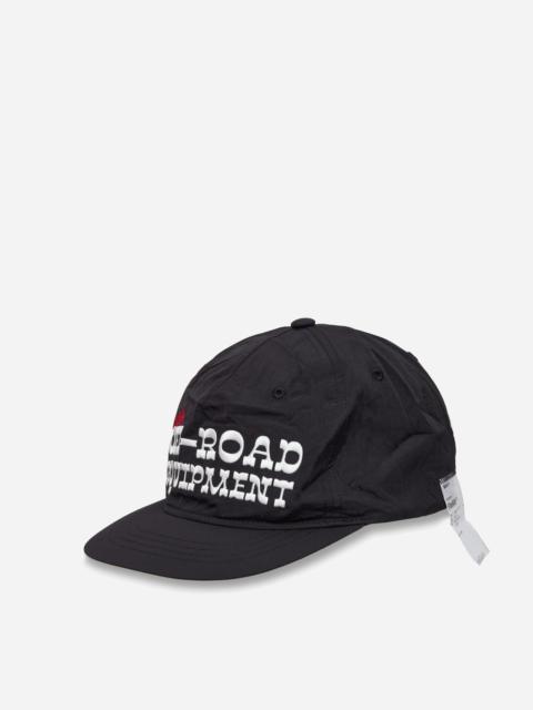 SATISFY FliteSilk 5‑Panel Pinch Cap Black Off Road