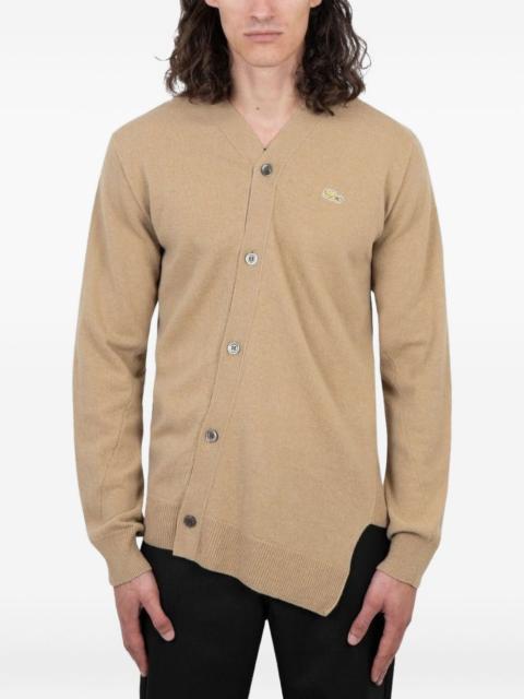 Comme des Garçons SHIRT buttoned ribbed shirt