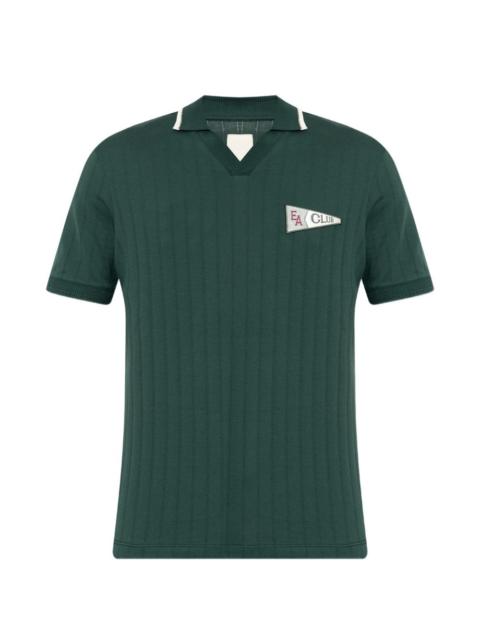 EMPORIO ARMANI applique V-neck T-shirt