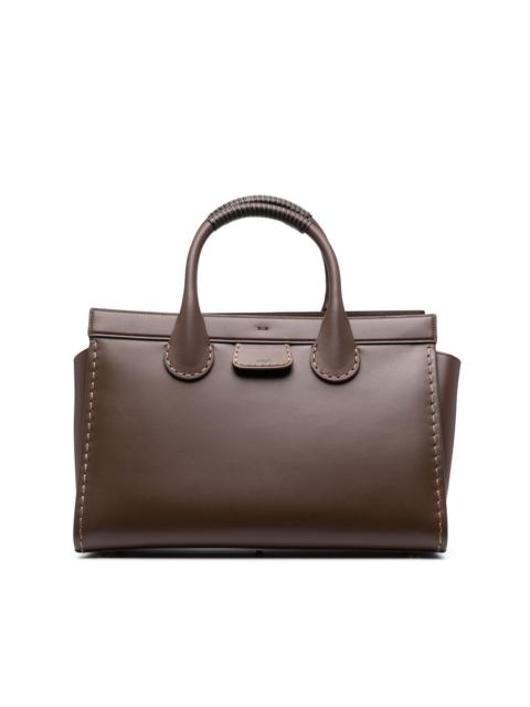 Chloé Edith large leather tote bag