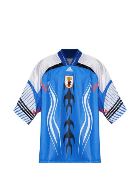 adidas V-neck graphic T-shirt