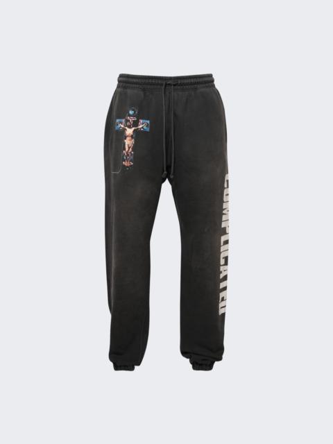 SAINT M×××××× Complicated Sweatpant Black