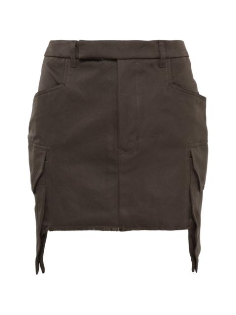Rick Owens Firbanks mini skirt