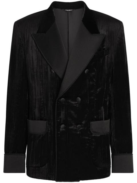 Dolce & Gabbana velvet blazer
