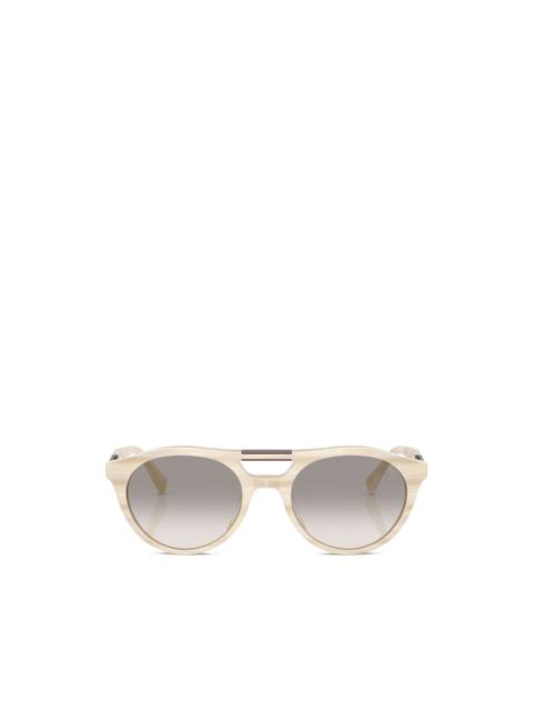 Brunello Cucinelli round-frame sunglasses