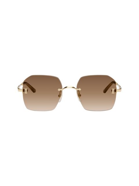 Gold Signature C Sunglasses