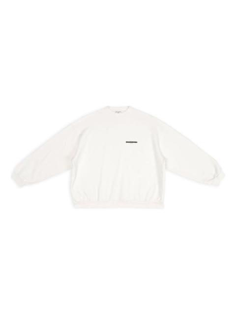 BALENCIAGA Balenciaga Strike 1917 Crewneck Sweater Oversized 'White' 699242TMVH29800