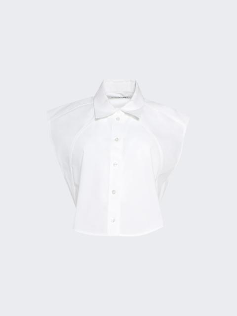 alexanderwang.t Cropped Button-up Shirt White