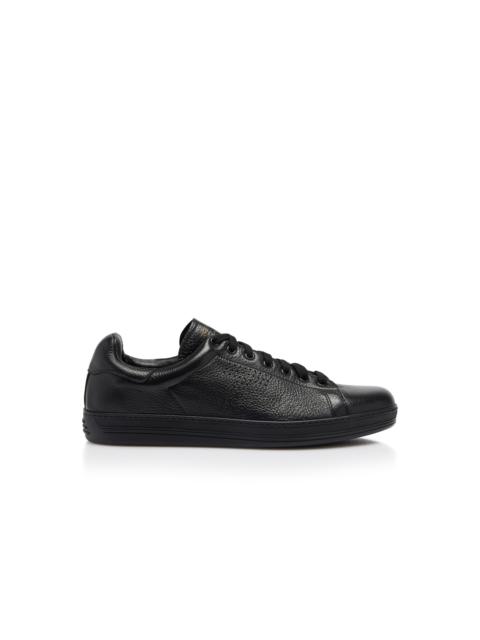 TOM FORD WARWICK GRAINED LEATHER SNEAKER