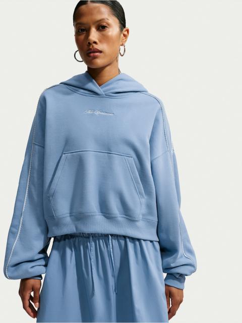 Nike Nike Studio Fleece Medium Weight Women's Cropped Pullover Hoodie