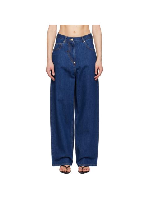 pushBUTTON Blue Panty Cutout Jeans