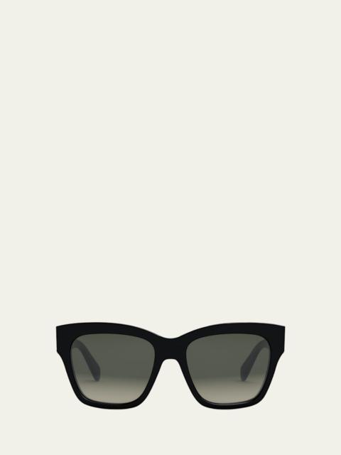CELINE Triomphe Square Acetate Sunglasses