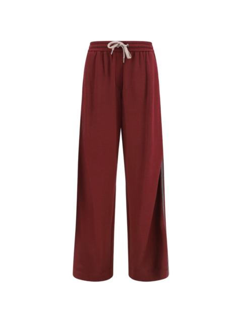 Brunello Cucinelli cotton-blend track pants