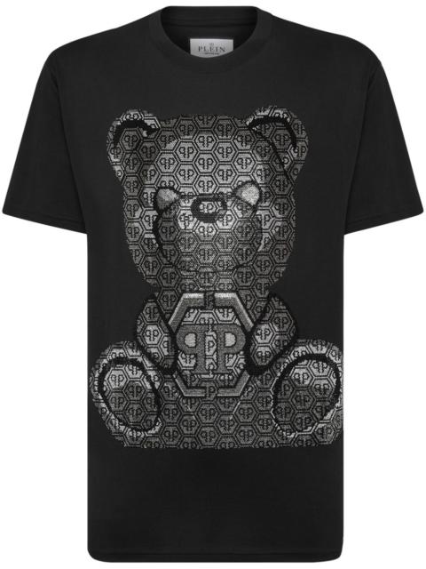 PHILIPP PLEIN 3D Teddy embellished T-shirt