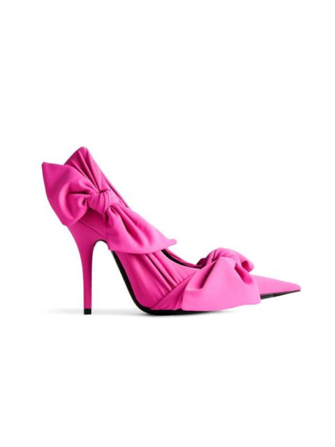 Women's Knife Knot 110mm Pump  in Bright Pink