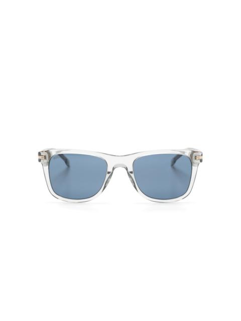 BOSS square-frame tinted sunglasses