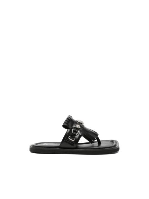 TOGA VIRILIS tassel-embellishment sandals