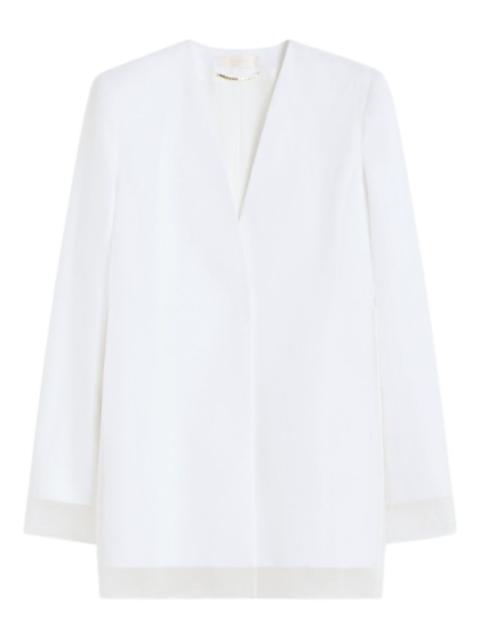 Max Mara double-layered organza jacket