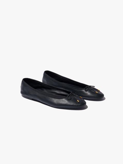 NILI LOTAN LEATHER BALLET FLAT